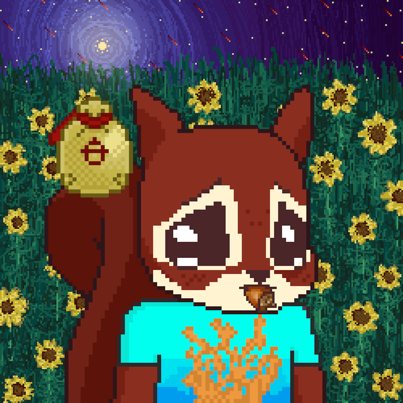 Pixel Squirrels #2614